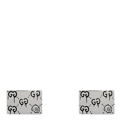 gucci trademark cufflinks|gucci skull cufflinks.